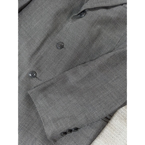 Vintage‎ Hernando Trujillo Wool 38R Sport Coat Blazer Suit Jacket Gray Tweed - Picture 4 of 12